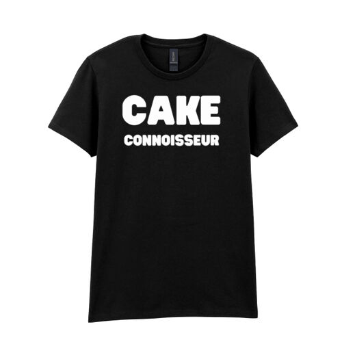 cake connoisseur black tee Thumbnail
