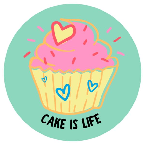CAKE IS LIFE LOGO LGE Thumbnail